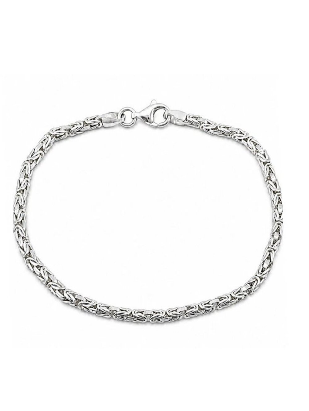 Byzantine Bracelet Solid .925 Sterling Silver
